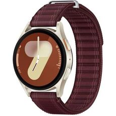 Galaxy Watch7 | 40 мм | Cream | Fabric/Wine | S/M, Размер: 40 мм, Цвет: Cream, Тип ремешка: Fabric, Цвет ремешка: Wine, Размер ремешка: S/M, Подключение часов: Bluetooth / Wi-Fi