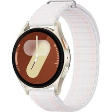 Galaxy Watch7 | 40 мм | Cream | Fabric/Pink White | S/M, Размер: 40 мм, Цвет: Cream, Тип ремешка: Fabric, Цвет ремешка: Pink White, Размер ремешка: S/M, Подключение часов: Bluetooth / Wi-Fi