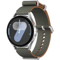 Galaxy Watch7 | 44 мм | 4G LTE | Silver | Athleisure/Green | M/L, Размер: 44 мм, Цвет: Silver, Тип ремешка: Athleisure, Цвет ремешка: Green, Размер ремешка: M/L, Подключение часов: Bluetooth / Wi-Fi + 4G LTE
