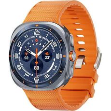 Galaxy Watch Ultra 2025 | 47 мм | 4G LTE | Titanium Blue | Peakform/Orange | S/M/L, Размер: 47 мм, Цвет: Titanium Blue, Тип ремешка: Peakform, Цвет ремешка: Orange, Размер ремешка: S/M/L, Подключение часов: Bluetooth / Wi-Fi + 4G LTE