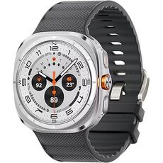 Galaxy Watch Ultra 2025 | 47 мм | 4G LTE | Titanium White | Peakform/Dark Gray | S/M/L, Размер: 47 мм, Цвет: Titanium White, Тип ремешка: Peakform, Цвет ремешка: Dark Gray, Размер ремешка: S/M/L, Подключение часов: Bluetooth / Wi-Fi + 4G LTE