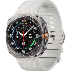 Galaxy Watch Ultra 2025 | 47 мм | 4G LTE | Titanium Silver | Peakform/White Sand | S/M/L, Размер: 47 мм, Цвет: Titanium Silver, Тип ремешка: Peakform, Цвет ремешка: White Sand, Размер ремешка: S/M/L, Подключение часов: Bluetooth / Wi-Fi + 4G LTE