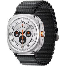 Galaxy Watch Ultra 2025 | 47 мм | 4G LTE | Titanium White | Trail/Dark Gray | S/M/L, Размер: 47 мм, Цвет: Titanium White, Тип ремешка: Trail, Цвет ремешка: Dark Gray, Размер ремешка: S/M/L, Подключение часов: Bluetooth / Wi-Fi + 4G LTE