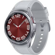 Galaxy Watch6 Classic | 43 мм | 4G LTE | Silver | Sport /Silver | S/M, Размер: 43 мм, Цвет: Silver, Тип ремешка: Sport, Цвет ремешка: Silver, Размер ремешка: S/M, Подключение часов: Bluetooth / Wi-Fi + 4G LTE