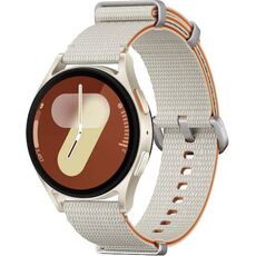 Galaxy Watch7 | 40 мм | Cream | Athleisure/Cream | S/M, Размер: 40 мм, Цвет: Cream, Тип ремешка: Athleisure, Цвет ремешка: Cream, Размер ремешка: S/M, Подключение часов: Bluetooth / Wi-Fi