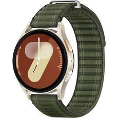 Galaxy Watch7 | 40 мм | Cream | Fabric/Green | S/M, Размер: 40 мм, Цвет: Cream, Тип ремешка: Fabric, Цвет ремешка: Green, Размер ремешка: S/M, Подключение часов: Bluetooth / Wi-Fi