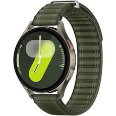 Galaxy Watch7 | 44 мм | 4G LTE | Green | Fabric/Green | S/M, Размер: 44 мм, Цвет: Green, Тип ремешка: Fabric, Цвет ремешка: Green, Размер ремешка: S/M, Подключение часов: Bluetooth / Wi-Fi + 4G LTE
