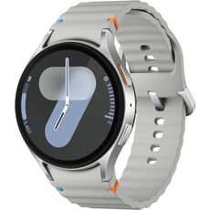 Galaxy Watch7 | 44 мм | Silver | Sport/Silver | M/L, Размер: 44 мм, Цвет: Silver, Тип ремешка: Sport, Цвет ремешка: Silver, Размер ремешка: M/L, Подключение часов: Bluetooth / Wi-Fi