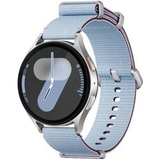 Galaxy Watch7 | 44 мм | 4G LTE | Silver | Athleisure/Sky Blue | M/L, Размер: 44 мм, Цвет: Silver, Тип ремешка: Athleisure, Цвет ремешка: Sky Blue, Размер ремешка: M/L, Подключение часов: Bluetooth / Wi-Fi + 4G LTE