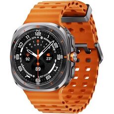 Galaxy Watch Ultra | 47 мм | Titanium Gray | Marine /Orange | M/L, Размер: 47 мм, Цвет: Titanium Gray, Тип ремешка: Marine, Цвет ремешка: Orange, Размер ремешка: M/L