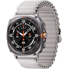 Galaxy Watch Ultra | 47 мм | Titanium Gray | Trail/White Sand | M/L, Размер: 47 мм, Цвет: Titanium Gray, Тип ремешка: Trail, Цвет ремешка: White Sand, Размер ремешка: M/L