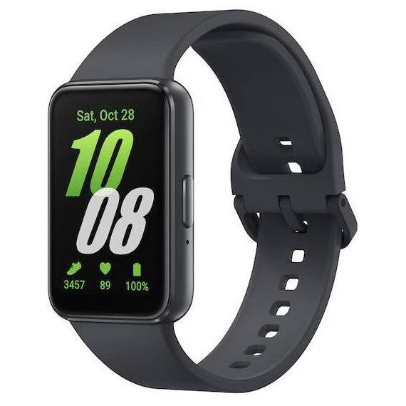 Samsung Galaxy Fit3 Dark Gray, Цвет: Dark Gray, Подключение часов: Bluetooth / Wi-Fi