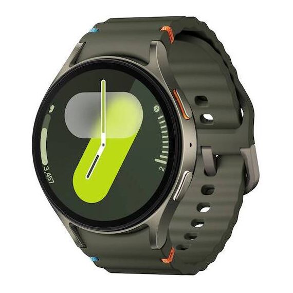 Samsung Galaxy Watch7 • 44 мм • Green • Bluetooth / Wi-Fi + 4G LTE, Размер: 44 мм, Цвет: Green, Тип ремешка: Sport, Цвет ремешка: Green, Размер ремешка: S/M, Подключение часов: Bluetooth / Wi-Fi + 4G LTE