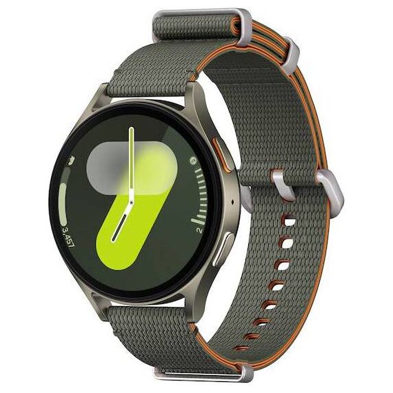 Samsung Galaxy Watch7 • 44 мм • Green • Bluetooth / Wi-Fi + 4G LTE, Размер: 44 мм, Цвет: Green, Тип ремешка: Athleisure, Цвет ремешка: Green, Размер ремешка: S/M, Подключение часов: Bluetooth / Wi-Fi + 4G LTE