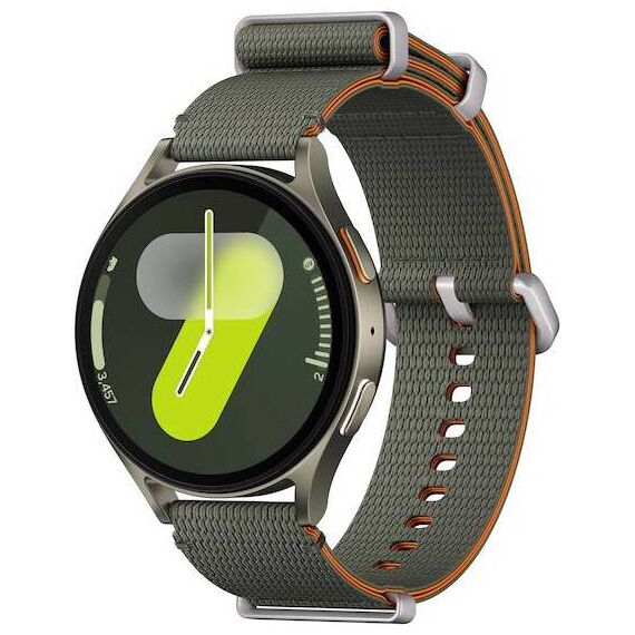 Samsung Galaxy Watch7 • 44 мм • Green • Bluetooth / Wi-Fi + 4G LTE, Размер: 44 мм, Цвет: Green, Тип ремешка: Athleisure, Цвет ремешка: Green, Размер ремешка: M/L, Подключение часов: Bluetooth / Wi-Fi + 4G LTE