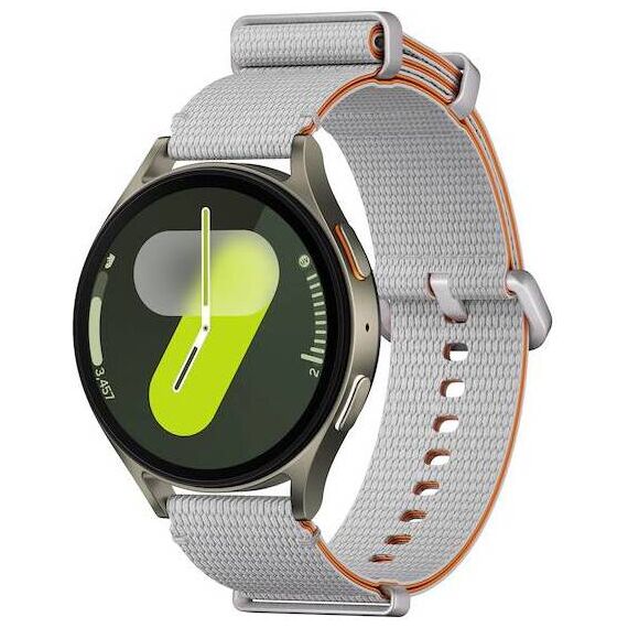Samsung Galaxy Watch7 • 44 мм • Green • Bluetooth / Wi-Fi + 4G LTE, Размер: 44 мм, Цвет: Green, Тип ремешка: Athleisure, Цвет ремешка: Silver, Размер ремешка: M/L, Подключение часов: Bluetooth / Wi-Fi + 4G LTE