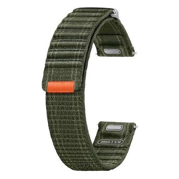 Ремешок Galaxy Watch7 Fabric, S/M, Цвет ремешка: Green, Размер ремешка: S/M, изображение 3