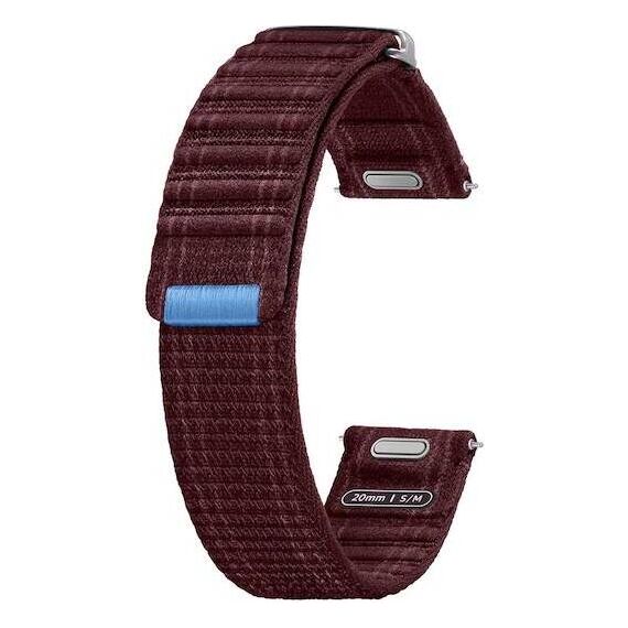 Ремешок Galaxy Watch7 Fabric, S/M, Цвет ремешка: Wine, Размер ремешка: S/M, изображение 3