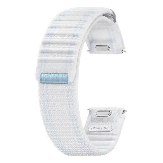 Ремешок Galaxy Watch Fabric, M/L, Цвет ремешка: Blue White, Размер ремешка: M/L, изображение 3
