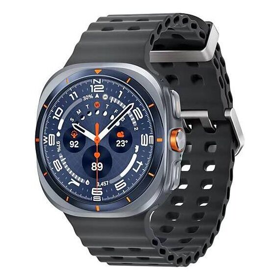 Galaxy Watch Ultra 2025 | 47 мм | 4G LTE | Titanium Blue | Marine/Dark Gray | S/M/L, Размер: 47 мм, Цвет: Titanium Blue, Тип ремешка: Marine, Цвет ремешка: Dark Gray, Размер ремешка: S/M/L, Подключение часов: Bluetooth / Wi-Fi + 4G LTE