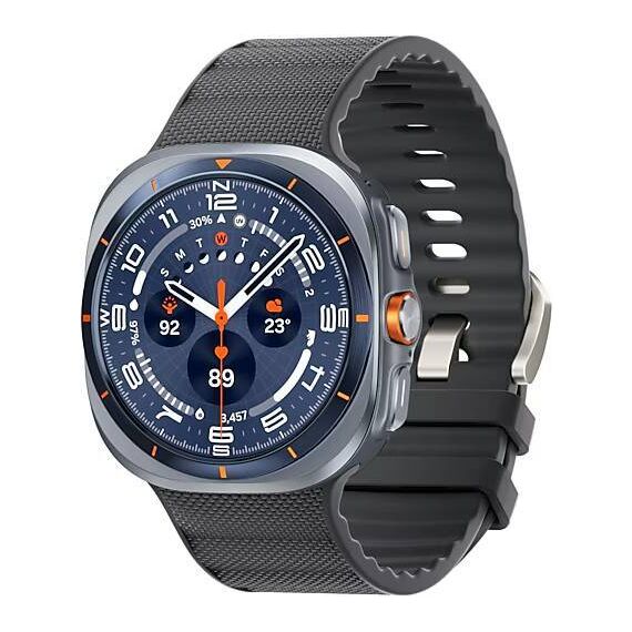 Galaxy Watch Ultra 2025 | 47 мм | 4G LTE | Titanium Blue | Peakform/Dark Gray | S/M/L, Размер: 47 мм, Цвет: Titanium Blue, Тип ремешка: Peakform, Цвет ремешка: Dark Gray, Размер ремешка: S/M/L, Подключение часов: Bluetooth / Wi-Fi + 4G LTE