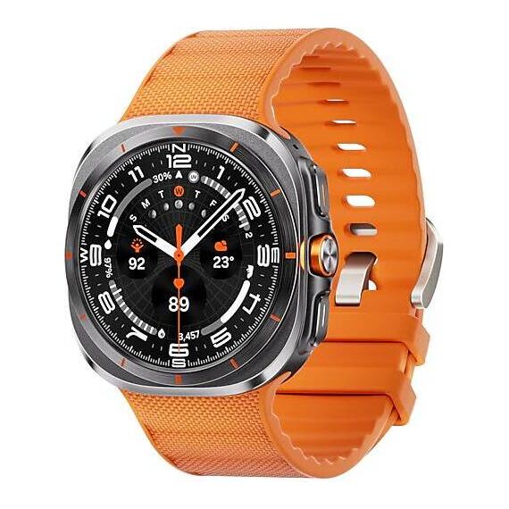 Galaxy Watch Ultra 2025 | 47 мм | 4G LTE | Titanium Gray | Peakform/Orange | S/M/L, Размер: 47 мм, Цвет: Titanium Gray, Тип ремешка: Peakform, Цвет ремешка: Orange, Размер ремешка: S/M/L, Подключение часов: Bluetooth / Wi-Fi + 4G LTE