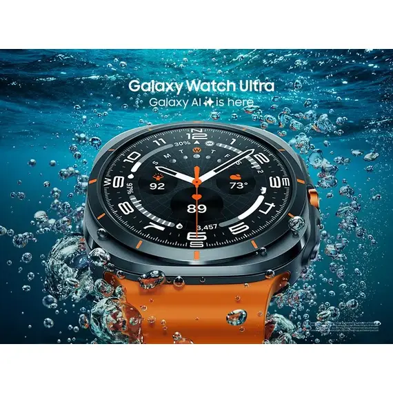 Samsung Galaxy Watch Ultra • 47 мм • Titanium White, Размер: 47 мм, Цвет: Titanium White, Тип ремешка: Marine, Цвет ремешка: White, Размер ремешка: M/L, изображение 12