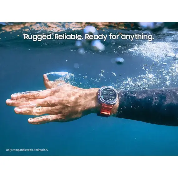 Samsung Galaxy Watch Ultra • 47 мм • Titanium White, Размер: 47 мм, Цвет: Titanium White, Тип ремешка: Marine, Цвет ремешка: White, Размер ремешка: M/L, изображение 11