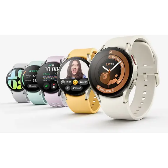 Samsung Galaxy Watch6 • 44 мм • Graphite • Bluetooth / Wi-Fi, Размер: 44 мм, Цвет: Graphite, Тип ремешка: Sport, Цвет ремешка: Graphite, Размер ремешка: M/L, Подключение часов: Bluetooth / Wi-Fi, изображение 4