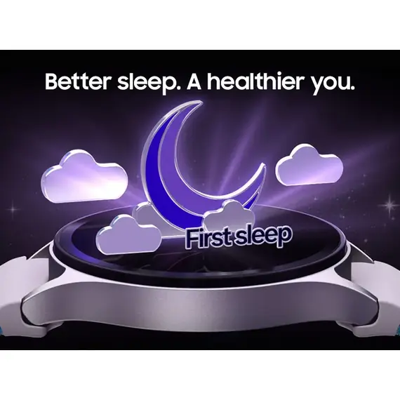 Samsung Galaxy Watch7 • 40 мм • Green • Bluetooth / Wi-Fi + 4G LTE, Размер: 40 мм, Цвет: Green, Тип ремешка: Athleisure, Цвет ремешка: Cream, Размер ремешка: S/M, Подключение часов: Bluetooth / Wi-Fi + 4G LTE, изображение 9