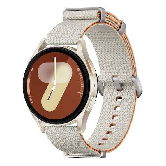 Samsung Galaxy Watch7 • 40 мм • Cream • Bluetooth / Wi-Fi + 4G LTE, Размер: 40 мм, Цвет: Cream, Тип ремешка: Athleisure, Цвет ремешка: Cream, Размер ремешка: S/M, Подключение часов: Bluetooth / Wi-Fi + 4G LTE