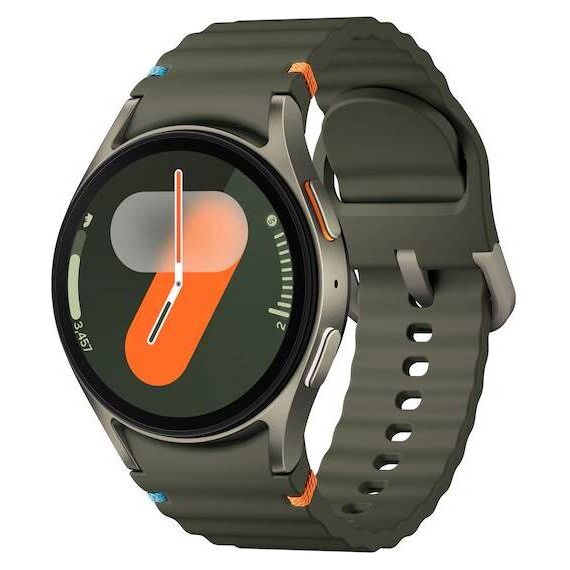 Samsung Galaxy Watch7 • 40 мм • Green • Bluetooth / Wi-Fi + 4G LTE, Размер: 40 мм, Цвет: Green, Тип ремешка: Sport, Цвет ремешка: Green, Размер ремешка: S/M, Подключение часов: Bluetooth / Wi-Fi + 4G LTE
