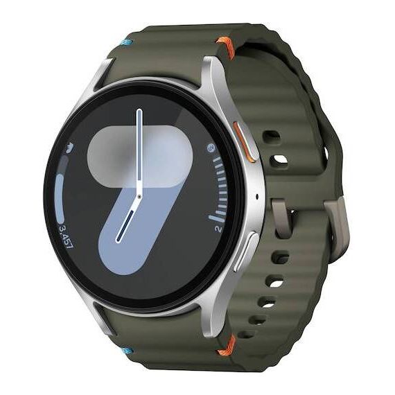 Samsung Galaxy Watch7 • 44 мм • Green • Bluetooth / Wi-Fi, Размер: 44 мм, Цвет: Green, Тип ремешка: Sport, Цвет ремешка: Green, Размер ремешка: S/M, Подключение часов: Bluetooth / Wi-Fi
