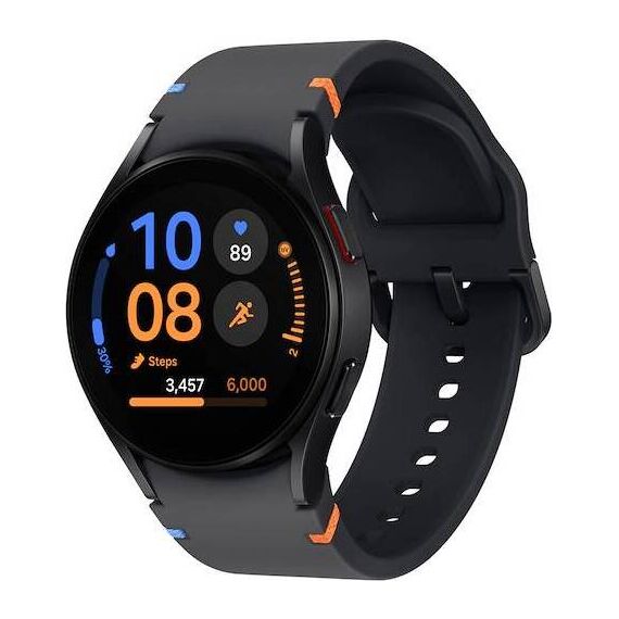 Samsung Galaxy Watch FE • 40 мм • Black • Bluetooth / Wi-Fi + 4G LTE, Размер: 40 мм, Цвет: Black, Цвет ремешка: Black, Подключение часов: Bluetooth / Wi-Fi + 4G LTE