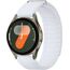 Samsung Galaxy Watch7 • 40 мм • Green • Bluetooth / Wi-Fi, Размер: 40 мм, Цвет: Green, Тип ремешка: Fabric, Цвет ремешка: Blue White, Размер ремешка: M/L, Подключение часов: Bluetooth / Wi-Fi