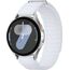 Samsung Galaxy Watch7 • 44 мм • Silver • Bluetooth / Wi-Fi, Размер: 44 мм, Цвет: Silver, Тип ремешка: Fabric, Цвет ремешка: Blue White, Размер ремешка: M/L, Подключение часов: Bluetooth / Wi-Fi