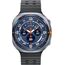 Galaxy Watch Ultra 2025 | 47 мм | 4G LTE | Titanium Blue | Marine/Dark Gray | S/M/L, Размер: 47 мм, Цвет: Titanium Blue, Тип ремешка: Marine, Цвет ремешка: Dark Gray, Размер ремешка: S/M/L, Подключение часов: Bluetooth / Wi-Fi + 4G LTE, изображение 2