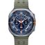 Galaxy Watch Ultra 2025 | 47 мм | 4G LTE | Titanium Blue | Marine/Green | S/M/L, Размер: 47 мм, Цвет: Titanium Blue, Тип ремешка: Marine, Цвет ремешка: Green, Размер ремешка: S/M/L, Подключение часов: Bluetooth / Wi-Fi + 4G LTE, изображение 2