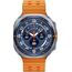 Galaxy Watch Ultra 2025 | 47 мм | 4G LTE | Titanium Blue | Marine/Orange | S/M/L, Размер: 47 мм, Цвет: Titanium Blue, Тип ремешка: Marine, Цвет ремешка: Orange, Размер ремешка: S/M/L, Подключение часов: Bluetooth / Wi-Fi + 4G LTE, изображение 2