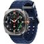 Galaxy Watch Ultra 2025 | 47 мм | 4G LTE | Titanium Silver | Marine/Blue | S/M/L, Размер: 47 мм, Цвет: Titanium Silver, Тип ремешка: Marine, Цвет ремешка: Blue, Размер ремешка: S/M/L, Подключение часов: Bluetooth / Wi-Fi + 4G LTE