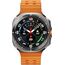 Galaxy Watch Ultra 2025 | 47 мм | 4G LTE | Titanium Silver | Marine/Orange | S/M/L, Размер: 47 мм, Цвет: Titanium Silver, Тип ремешка: Marine, Цвет ремешка: Orange, Размер ремешка: S/M/L, Подключение часов: Bluetooth / Wi-Fi + 4G LTE, изображение 2