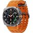 Galaxy Watch Ultra 2025 | 47 мм | 4G LTE | Titanium Silver | Marine/Orange | S/M/L, Размер: 47 мм, Цвет: Titanium Silver, Тип ремешка: Marine, Цвет ремешка: Orange, Размер ремешка: S/M/L, Подключение часов: Bluetooth / Wi-Fi + 4G LTE