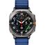 Galaxy Watch Ultra 2025 | 47 мм | 4G LTE | Titanium Silver | Trail/Blue | S/M/L, Размер: 47 мм, Цвет: Titanium Silver, Тип ремешка: Trail, Цвет ремешка: Blue, Размер ремешка: S/M/L, Подключение часов: Bluetooth / Wi-Fi + 4G LTE, изображение 2