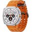 Galaxy Watch Ultra 2025 | 47 мм | 4G LTE | Titanium White | Marine/Orange | S/M/L, Размер: 47 мм, Цвет: Titanium White, Тип ремешка: Marine, Цвет ремешка: Orange, Размер ремешка: S/M/L, Подключение часов: Bluetooth / Wi-Fi + 4G LTE
