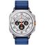Galaxy Watch Ultra 2025 | 47 мм | 4G LTE | Titanium White | Trail/Blue | S/M/L, Размер: 47 мм, Цвет: Titanium White, Тип ремешка: Trail, Цвет ремешка: Blue, Размер ремешка: S/M/L, Подключение часов: Bluetooth / Wi-Fi + 4G LTE, изображение 2