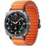 Galaxy Watch Ultra 2025 | 47 мм | 4G LTE | Titanium Silver | Trail/Orange | S/M/L, Размер: 47 мм, Цвет: Titanium Silver, Тип ремешка: Trail, Цвет ремешка: Orange, Размер ремешка: S/M/L, Подключение часов: Bluetooth / Wi-Fi + 4G LTE