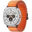 Galaxy Watch Ultra 2025 | 47 мм | 4G LTE | Titanium White | Trail/Orange | S/M/L, Размер: 47 мм, Цвет: Titanium White, Тип ремешка: Trail, Цвет ремешка: Orange, Размер ремешка: S/M/L, Подключение часов: Bluetooth / Wi-Fi + 4G LTE