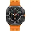 Samsung Galaxy Watch Ultra • 47 мм • Titanium Gray, Размер: 47 мм, Цвет: Titanium Gray, Тип ремешка: Marine, Цвет ремешка: Orange, Размер ремешка: M/L, изображение 2