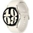 Samsung Galaxy Watch6 • 40 мм • Gold • Bluetooth / Wi-Fi + 4G LTE, Размер: 40 мм, Цвет: Gold, Тип ремешка: Sport, Цвет ремешка: Cream, Размер ремешка: S/M, Подключение часов: Bluetooth / Wi-Fi + 4G LTE