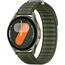 Samsung Galaxy Watch7 • 40 мм • Green • Bluetooth / Wi-Fi + 4G LTE, Размер: 40 мм, Цвет: Green, Тип ремешка: Fabric, Цвет ремешка: Green, Размер ремешка: S/M, Подключение часов: Bluetooth / Wi-Fi + 4G LTE